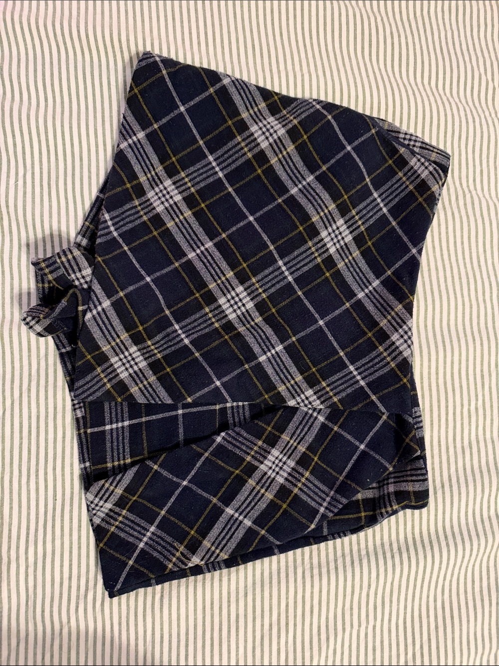 F21 Plaid Skort